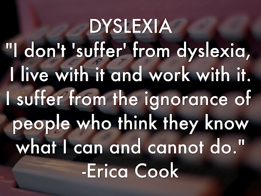 dyslexia i dont suffer