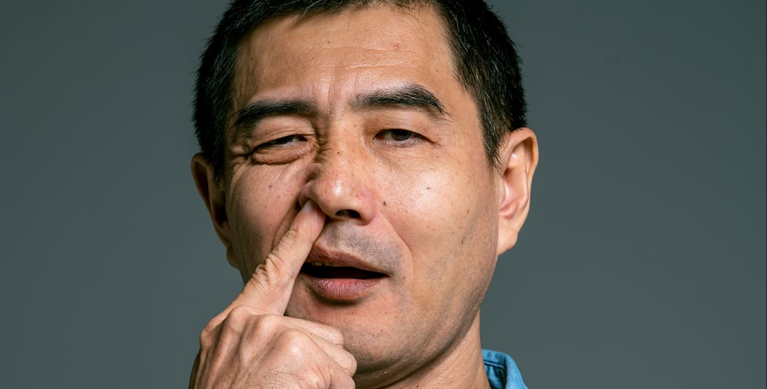 nose picking